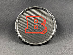 Шильд Brabus на Mercedes-Benz G-class W463A 2018+ red logo
