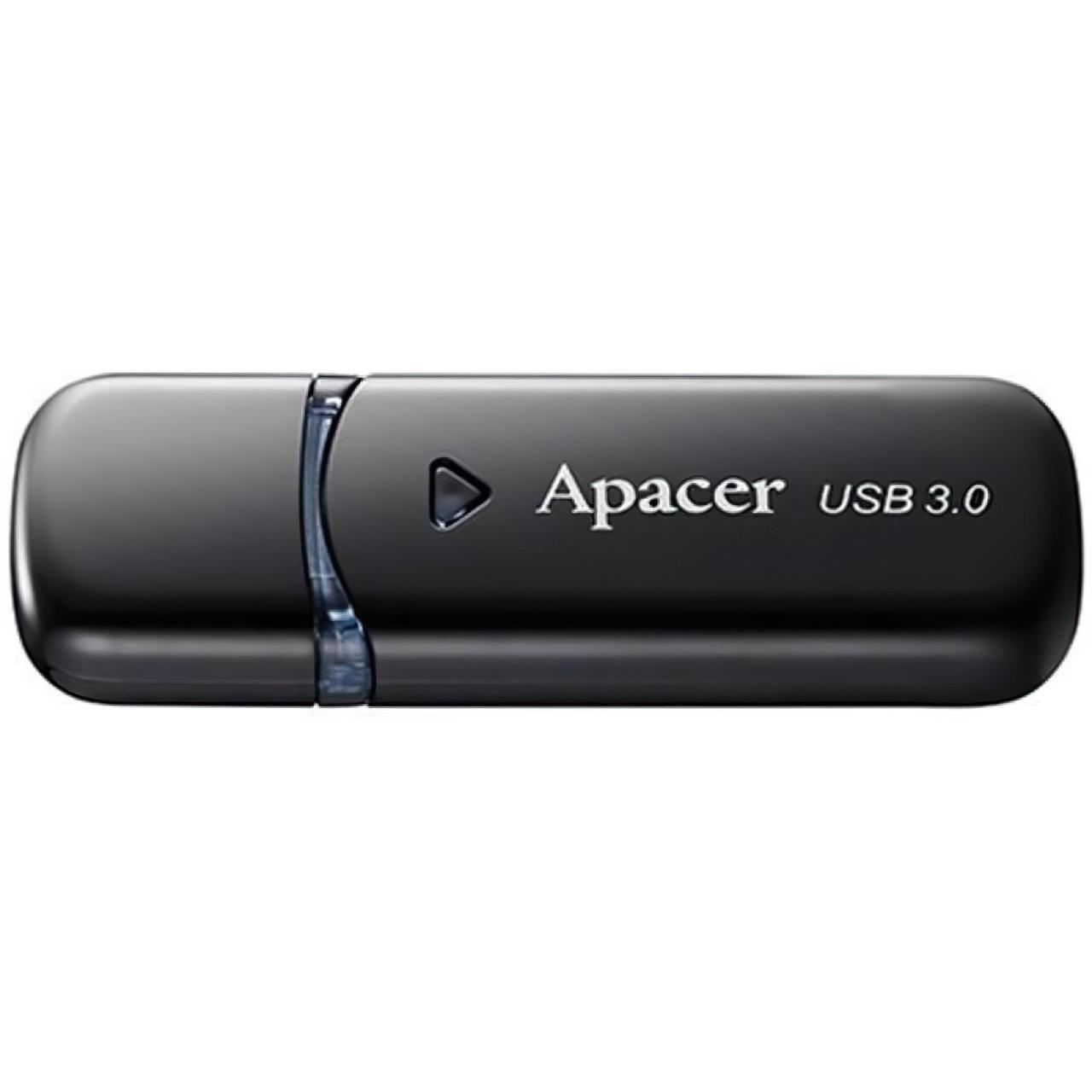 USB Flash 64GB 3.0 Apacer AH355 black, фото 1
