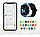 Smart Watch AmiGo GO008 MILKY GPS Wi-Fi Blue UA UCRF Гарантія 6 місяців, фото 6