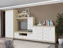 Шафа 2Д 800 Соната 2050х800х500мм Еверест, фото 5