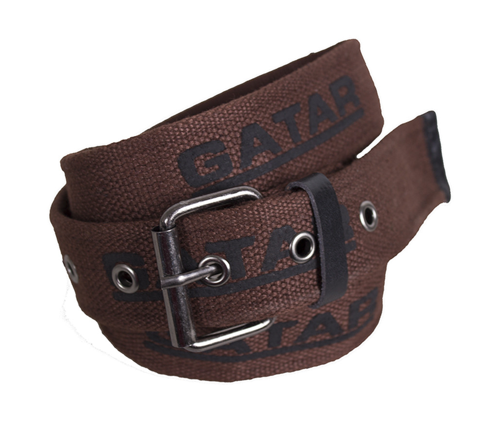 Чоловічий ремінь текстильний під джинси E5698-15GCOFFEE Коричневий