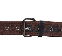 Чоловічий ремінь текстильний під джинси E5698-15GCOFFEE Коричневий, фото 3