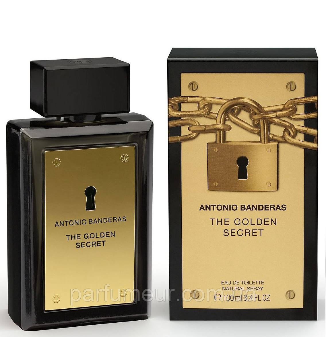 The Golden Secret Antonio Banderas eau de toilette 100ml