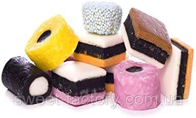 Жувальні цукерки з лакрицею Taveners Liquirice Allsorts 100g, фото 1