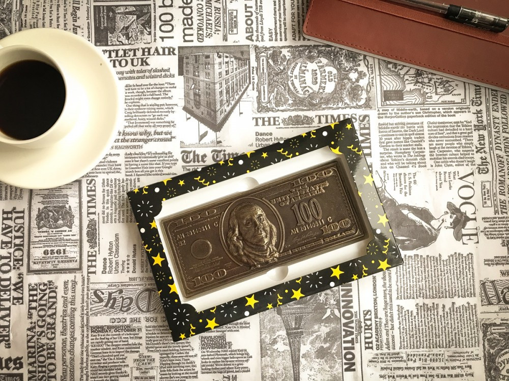 Шоколадний подарунок ручної роботи Шоколадний долар