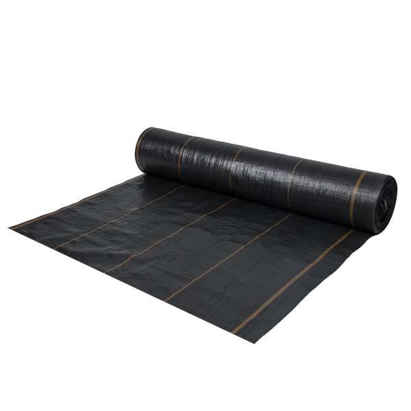 Агротканина проти бур'янів 110 г/м² PP, чорна UV 1,2х1м, ATBK11012100