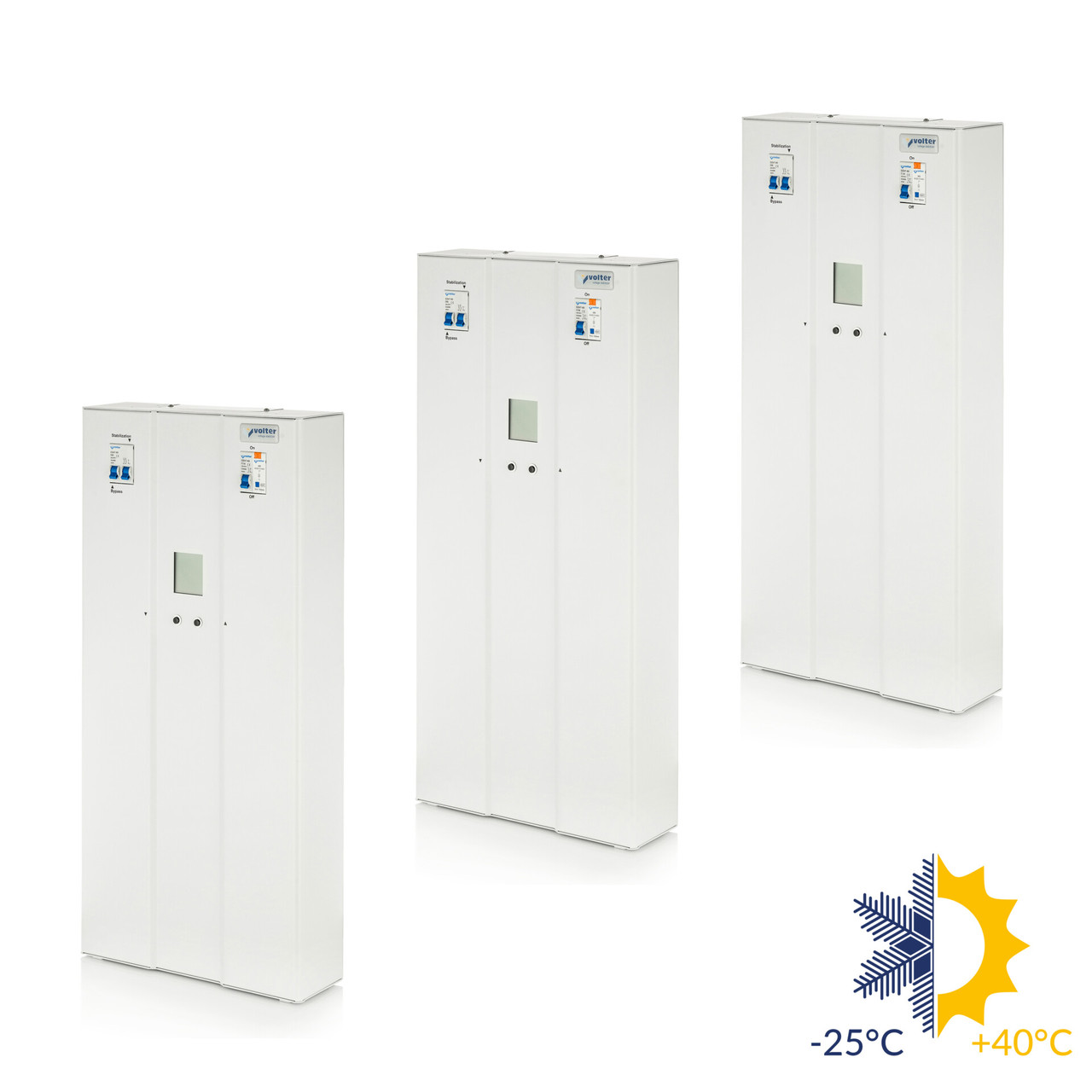 Стабілізатор напруги Volter ™ Etalons-42 кВт (3 * 14) (морозостійкий), фото 1