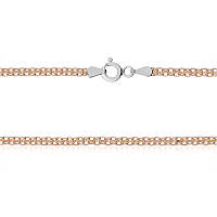 Женская Женская серебряная цепь с позолотой MAZZARINI JEWELRY 55 см (816А 2/55)