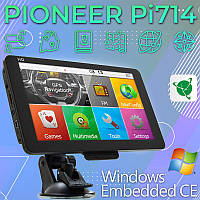 GPS-навігатор Pioneer Pi714 7" Win CE 6.0 8GB + Карти