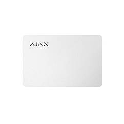 Безконтактна картка Ajax Pass біла, 3шт