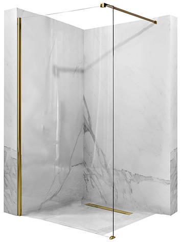 Душевая стенка REA AERO GOLD 110, фото 2