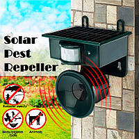 Ультразвуковой отпугиватель мышей и насекомых "Solar Pest Repeller NY 2002", ультразвук для собак, птиц (NS)