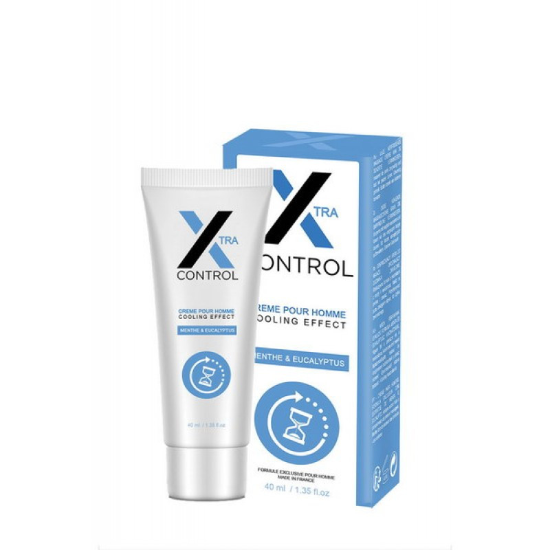 Крем пролонгує X-control cool cream for man, 40мл | Puls69