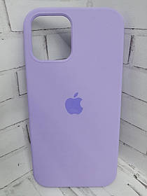Чохол на iPhone 12 накладка бампер протиударний Original Soft Case Light purple