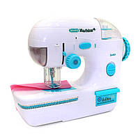Іграшкова дитяча швейна машинка Sewing Machine білий захист рук світло 20*25*10 см (7920), фото 4