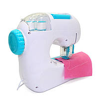 Іграшкова дитяча швейна машинка Sewing Machine білий захист рук світло 20*25*10 см (7920), фото 5
