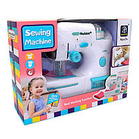 Іграшкова дитяча швейна машинка Sewing Machine білий захист рук світло 20*25*10 см (7920), фото 10