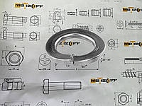 Шайба стопорная пружинная Ф12 DIN128 "А" (сталь А2)