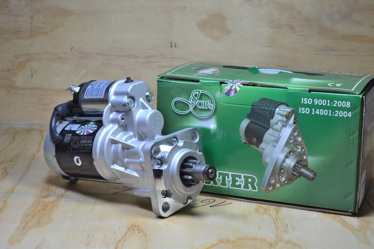 Стартер редукторний ХТЗ ДТ-20 (ліве обертання) 12 В 2,8 квт 123708280 JUBANA, фото 1