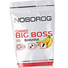 Високовуглеводний гейнер для набору ваги Nosorog Gainer BIG BOSS 1500 г
