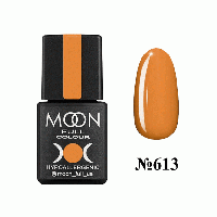 Гель-лак MOON FULL color Gel polish №613 (абрикосовый темный, эмаль), 8 мл