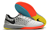 Футзалки Nike Lunar Gato II IC white/pink, фото 8