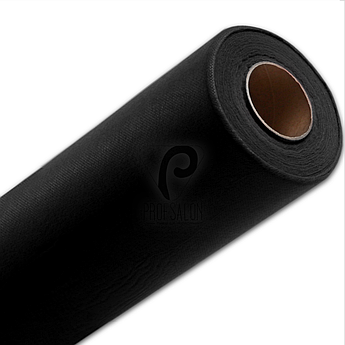 Одноразові простирадла в рулонах 0,8х100 метрів 20 г/м2, медичні, для салонів краси, чорні