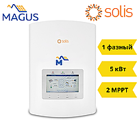 Гибридный инвертор Solis RHI-5K-48ES-5G (5 кВт 1 фазный 2 MPPT)