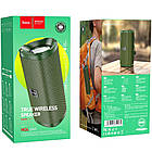 DR Портативна Bluetooth колонка Hoco HC4 TWS army green, фото 3