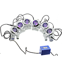 Форсунки для гидромассажной ванны с подсветкой воды ( ЛВД 01 ) комплект 6 шт.