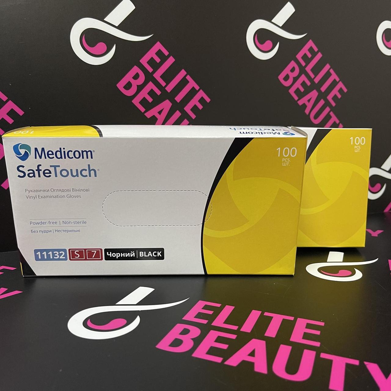 Чорні рукавички в тату салони Медиком S