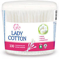 Палочки ватные в банке Lady Cotton 100 шт