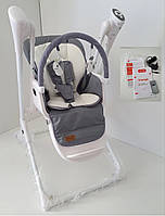 Дитячий стільчик-гойдалка Carrello Triumph (Каррілло Тріумф) CRL-10302 Palette Grey (темно-сірий колір)