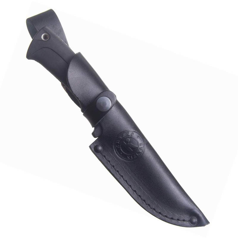 Нож фиксированный Кизляр Енот (длина: 230мм, лезвие: 106мм), черный, ножны пластик - фото 2 - id-p1565708499