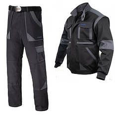 Захисний спецодяг комплект куртка жилетка та штани роба чоловічий робочий спец одяг для будівництва костюм польша