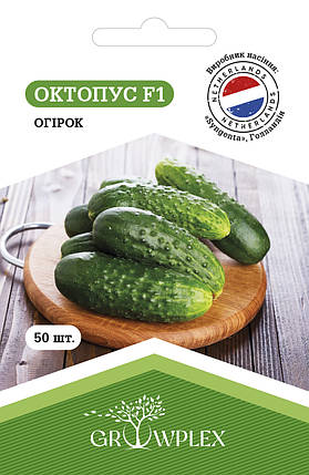 Насіння огірка Октопус F1 50шт ТМ GROWPLEX, фото 1