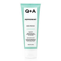Очищаючий гель для обличчя з м'ятою Q+A Peppermint Daily Cleanser