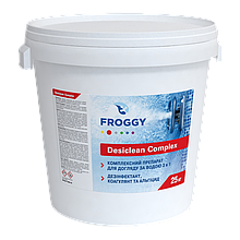 DESICLEAN COMPLEX , хлор тривалий, Froggy , 3 в 1 , Фроггі, в таблетках (200 гр) ,10 кг