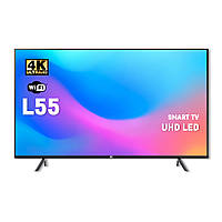 Безрамочный телевизор Xiaomi Led TV L55 I Android 13.0 I Wi-Fi I Smart I USB 3.0