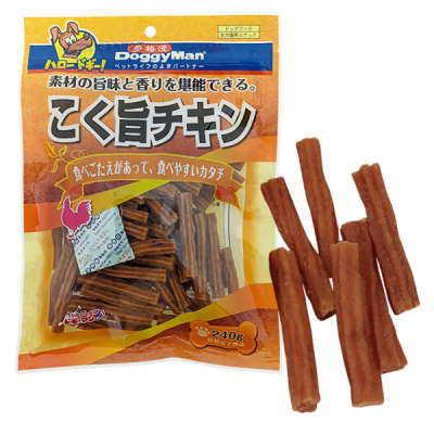 Ласощі для собак DoggyMan (ДоггіМен) Delicious Chicken Stick курячі палички 240 г, фото 1