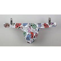 Чоловічі стрінги з черепами Dion XL, фото 2