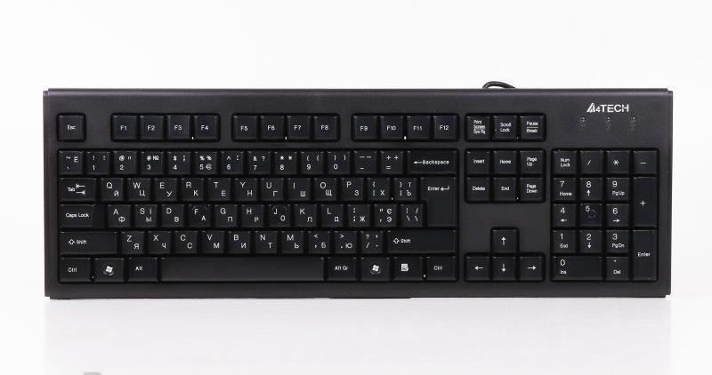Комплект (клавіатура, миша) A4Tech KR-8572 Black USB