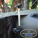 Набір Borika FASTen STm300 кріплення для датчика ехолота на транець човна ПВХ, колір чорний, фото 3