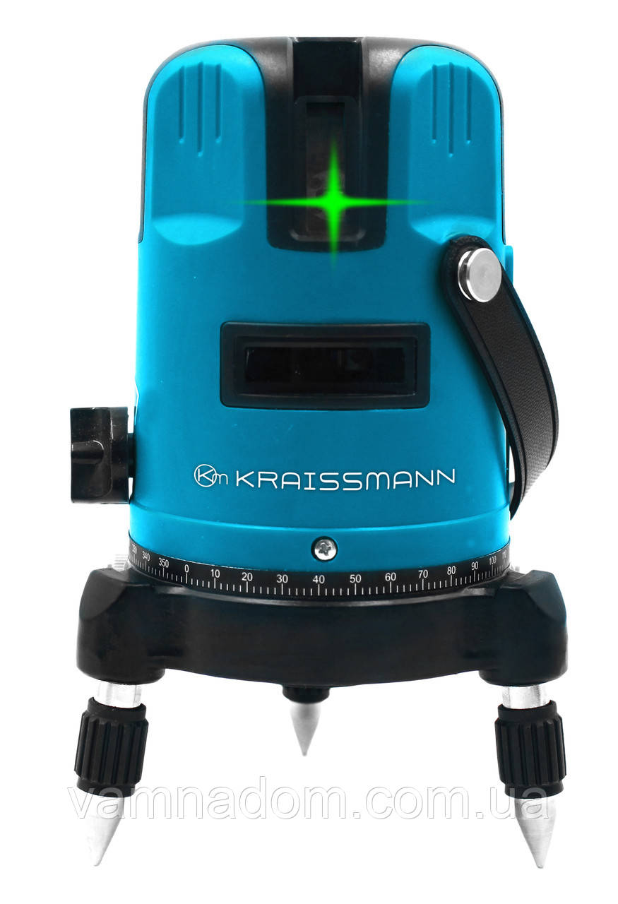 Лазерний нівелір Kraissmann 5 LL 30G (Зелений промінь)