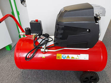 Повітряний компресор для будинку поршневий Vрес=24л COSMOS 2420 220V CE ROSSO FIAC 9995260000, фото 1
