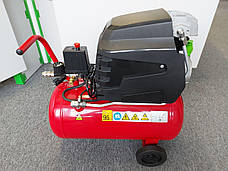 Повітряний компресор для будинку поршневий Vрес=24л COSMOS 2420 220V CE ROSSO FIAC 9995260000, фото 3