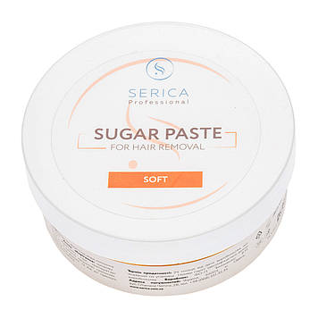 М'яка цукрова паста для шугарінга депіляції Soft Serica Оригінал 350 г