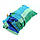 Гамак одномісний туристичний Magic line зручний 175x65cm blue mix, фото 5