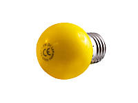 Светодиодная лампа Lemanso LM705 G45 1.2Вт E27 желтый шарик