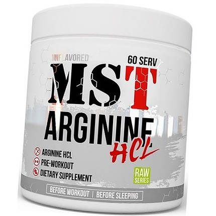 Аргінін MST Arginine HCL 300 г Топ продаж, фото 1